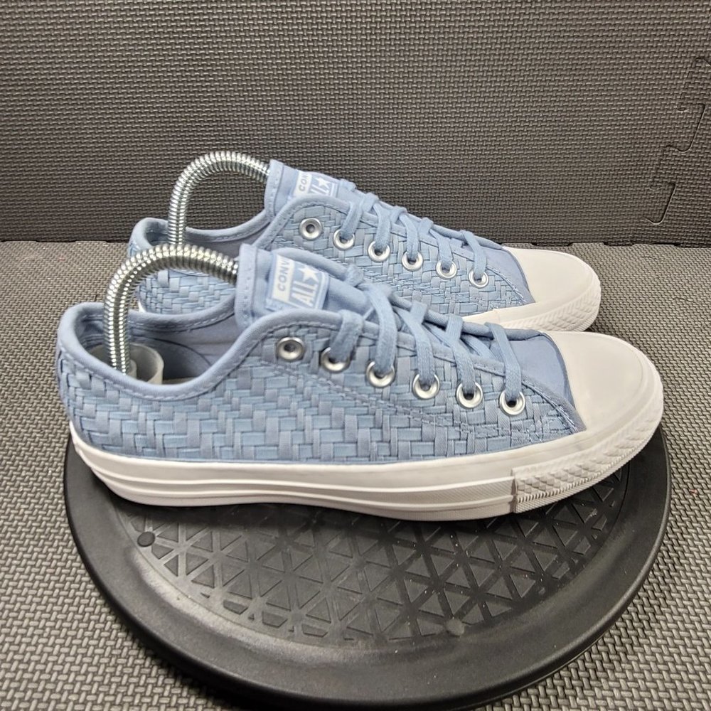 Womens Sz 7.5 Fog Converse Dream Weave Low Top Sneakers